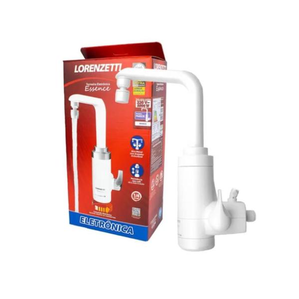 Torneira Elétrica Essence 220V 5500w Lorenzetti Imagem de Torneira Elétrica Essence 220V 5500w Lorenzetti