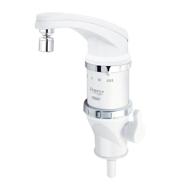 Torneira Eletrica Fame Elegance Branca 5400w 220v 3988 Imagem de Torneira Eletrica Fame Elegance Branca 5400w 220v 3988