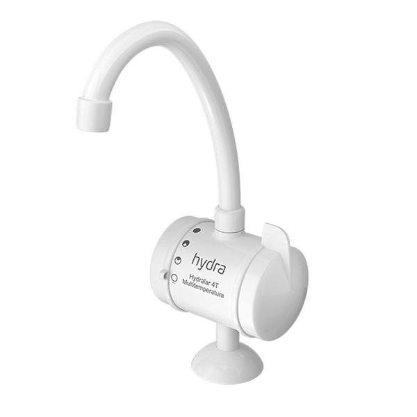 Torneira Elétrica Hydra Hydralar 4T de Bancada Branca 127V + Resistência Imagem de Torneira Elétrica Hydra Hydralar 4T de Bancada Branca 127V + Resistência