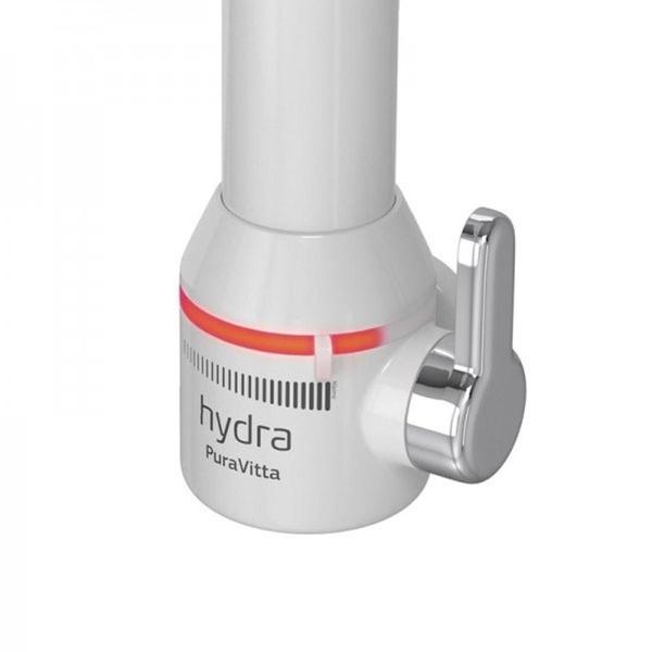 Torneira Elétrica Hydra PuraVitta Parede Branca Imagem de Torneira Elétrica Hydra PuraVitta Parede Branca