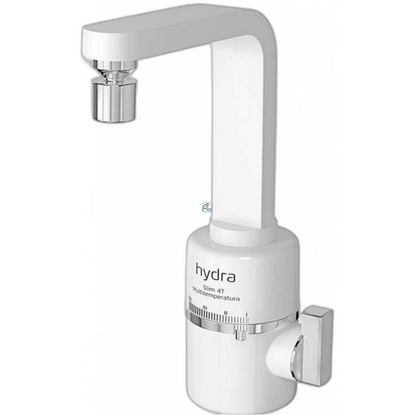 Imagem de Torneira Eletrica Hydra Slim Parede Branca 4 Temperaturas 5500W. X 220V.