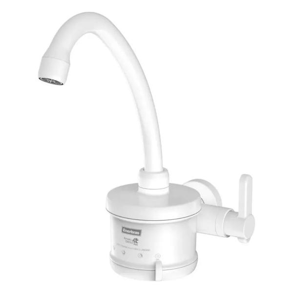Torneira Elétrica Para Cozinha 4 Temperaturas 220v Branca Enerbras Imagem de Torneira Elétrica Para Cozinha 4 Temperaturas 220v Branca Enerbras