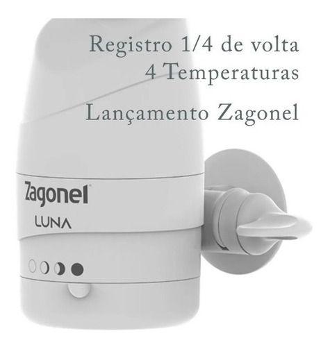 Imagem de Torneira Elétrica Parede Luna 4t 5500w Zagonel 220v