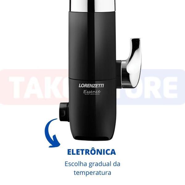 Imagem de Torneira Eletrônica De Mesa Essence 110V Preto Lorenzetti