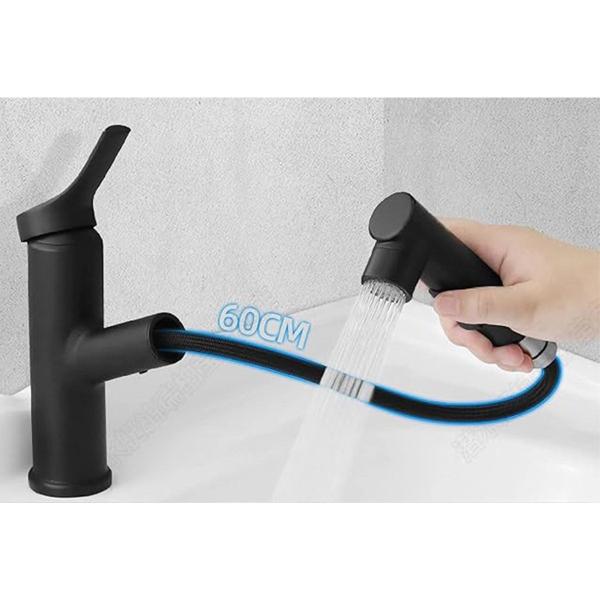 Torneira Extensivel Banheiro Banheira Monocomando Ducha Articulada Tres Jatos Mesa Bancada Agua Quente Frio Moderno Luxo - Ab.MIDIA Imagem de Torneira Extensivel Banheiro Banheira Monocomando Ducha Articulada Tres Jatos Mesa Bancada Agua Quente Frio Moderno Luxo