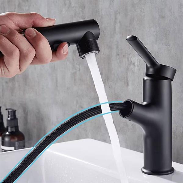 Torneira Extensivel Banheiro Banheira Monocomando Ducha Articulada Tres Jatos Mesa Bancada Agua Quente Frio Moderno Luxo - Ab.MIDIA Imagem de Torneira Extensivel Banheiro Banheira Monocomando Ducha Articulada Tres Jatos Mesa Bancada Agua Quente Frio Moderno Luxo