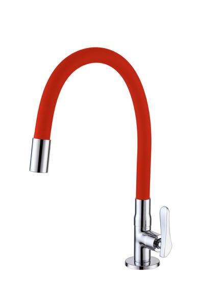 Torneira Gourmet Cozinha Flexivel Mesa Vermelha ME06 Doan Imagem de Torneira Gourmet Cozinha Flexivel Mesa Vermelha ME06 Doan