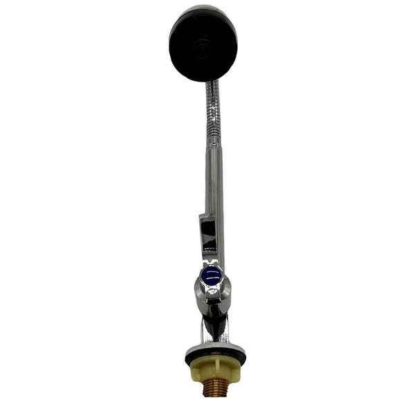 Torneira Gourmet De Cozinha De Bancada Tubo Flexível Cromada - Cw Imagem de Torneira Gourmet De Cozinha De Bancada Tubo Flexível Cromada