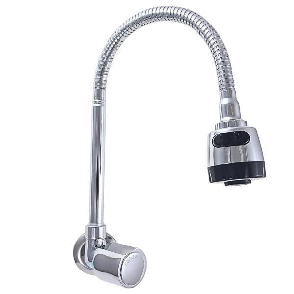 Imagem de Torneira Gourmet Metal Inox Pia Cozinha Parede Luxo C39 1/4v FP