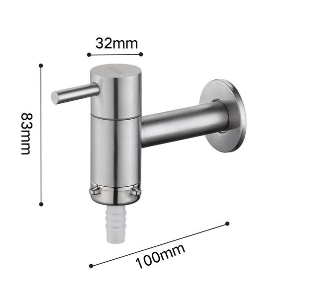 Imagem de Torneira Inox Bico Mangueira Jardim/Tanque Link Doan Nox11