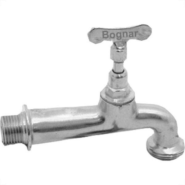 Torneira Jardim Bognar Crom 1130 1/2X3/4 Imagem de Torneira Jardim Bognar Crom 1130 1/2X3/4
