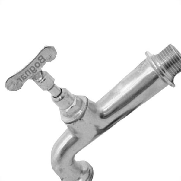 Torneira Jardim Bognar Crom 1130 1/2X3/4 Imagem de Torneira Jardim Bognar Crom 1130 1/2X3/4