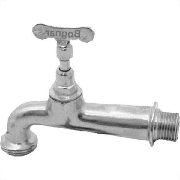 Torneira Jardim Bognar Crom 1130 1/2X3/4 Imagem de Torneira Jardim Bognar Crom 1130 1/2X3/4