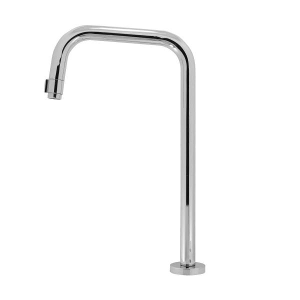 Torneira Lavatório Banheiro Mesa Bica Alta Cromada Luxo 1/4V - Shop Hidraulica Imagem de Torneira Lavatório Banheiro Mesa Bica Alta Cromada Luxo 1/4V