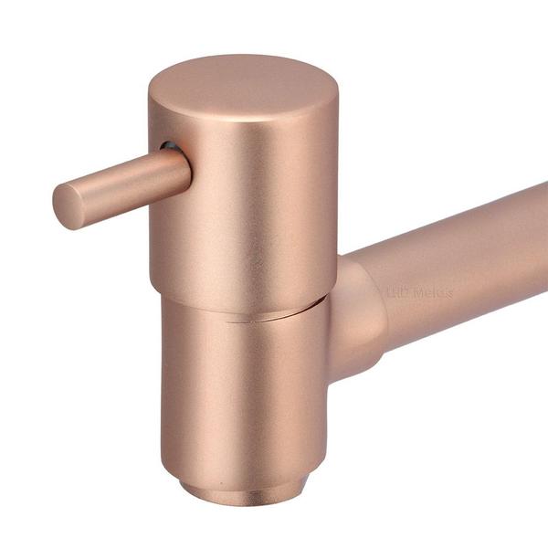 Torneira Link Lavatório/banheiro Rose Gold Mesa Metal 1/4v - Modelar Imagem de Torneira Link Lavatório/banheiro Rose Gold Mesa Metal 1/4v