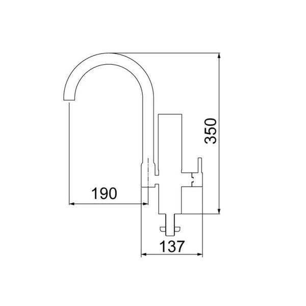 Imagem de Torneira Lorenzetti Acqua Due Class 1143 C24 C/Filtro