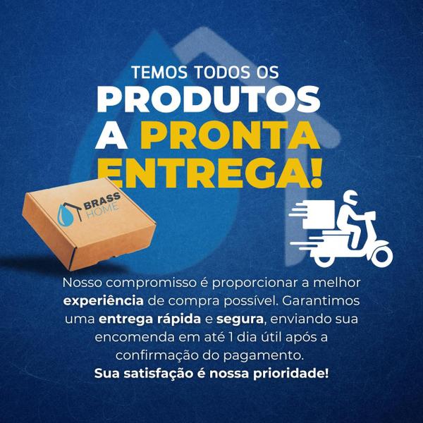Torneira Luxo Banheiro Pia Bica Móvel Quadrit Bancada Cromada 6166 - BRASS HOME Imagem de Torneira Luxo Banheiro Pia Bica Móvel Quadrit Bancada Cromada 6166
