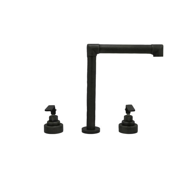 Torneira Misturador Banheiro Industrial Mesa Preto Fosco - Shophidraulica Imagem de Torneira Misturador Banheiro Industrial Mesa Preto Fosco