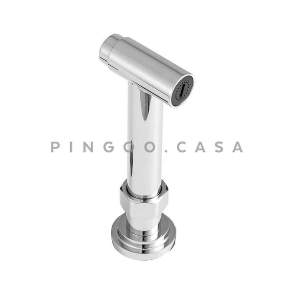 Imagem de Torneira Para Cozinha Gourmet Misturador Extensível Duplo Comando Aço Inox 304 Jutaí Pingoo.casa - Prata