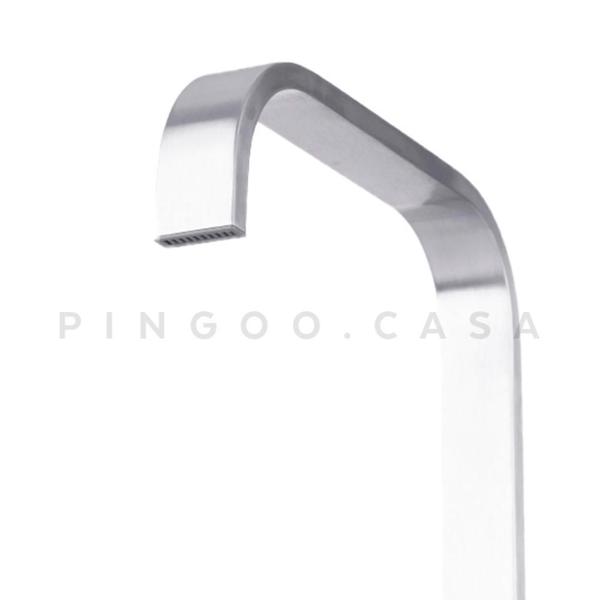 Torneira Para Cozinha Misturador Monocomando Aço Inox 304 São Lorenço Pingoo.casa - Prata Escovado Imagem de Torneira Para Cozinha Misturador Monocomando Aço Inox 304 São Lorenço Pingoo.casa - Prata Escovado