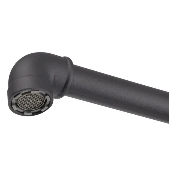 Torneira Para Lavatório De Mesa Bica Alta Living 700 Preto Fosco Fani Metais Imagem de Torneira Para Lavatório De Mesa Bica Alta Living 700 Preto Fosco Fani Metais