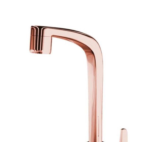 Imagem de Torneira Para Lavatório De Mesa Flatt 1195 F71 Rose Gold Lorenzetti