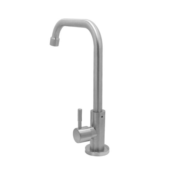 Torneira Pia Cozinha Mesa Tubo 90 Graus Inox Escovado 1/4V - Shophidraulica Imagem de Torneira Pia Cozinha Mesa Tubo 90 Graus Inox Escovado 1/4V