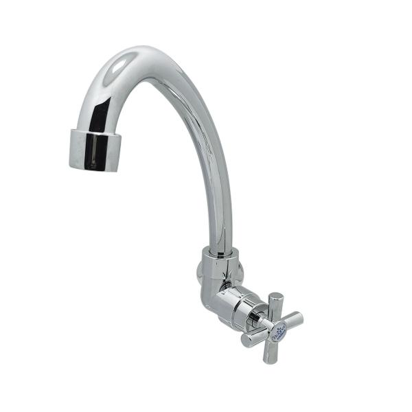 Torneira Pia Cozinha Parede Bica Móvel Cromado Abs 1/4 de Volta - Shop Hidraulica Torneira Pia Cozinha Parede Bica Móvel Cromado Abs 1/4 de Volta - Shop Hidraulica