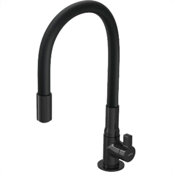 Torneira Pia Flex.Ban.Hydramotion Pt/Pt - Corona Imagem de Torneira Pia Flex.Ban.Hydramotion Pt/Pt