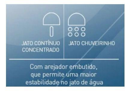 Imagem de Torneira Pia Jato Preto Parede C34 Saída Máquina Para Baixo