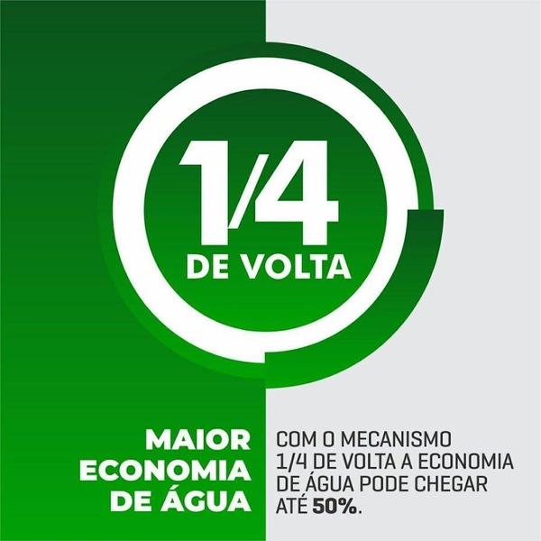 Torneira Preto Cozinha 1/4 De Volta Colorflex Metal 1167 Classic Preto - REAL Imagem de Torneira Preto Cozinha 1/4 De Volta Colorflex Metal 1167 Classic Preto