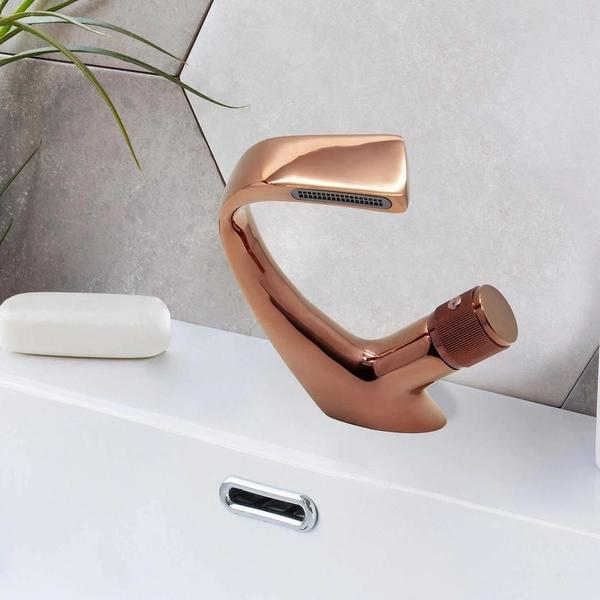 Imagem de Torneira Prizi Swift- Rose Gold