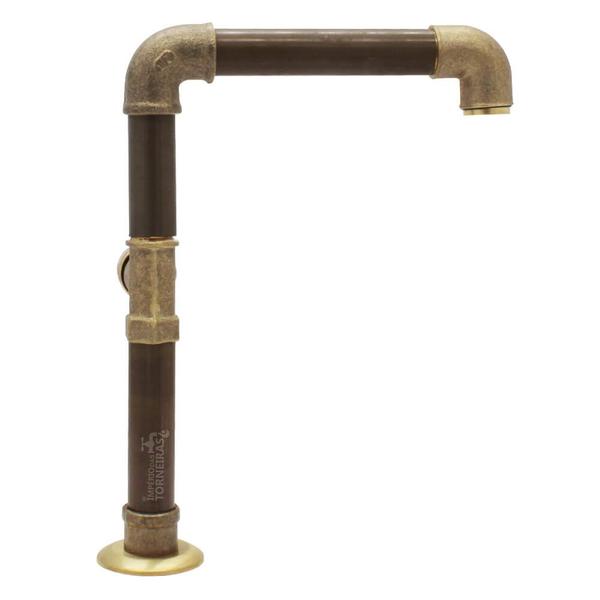 Imagem de Torneira Rustica Retro Industrial para Lavabo 22cm 2327