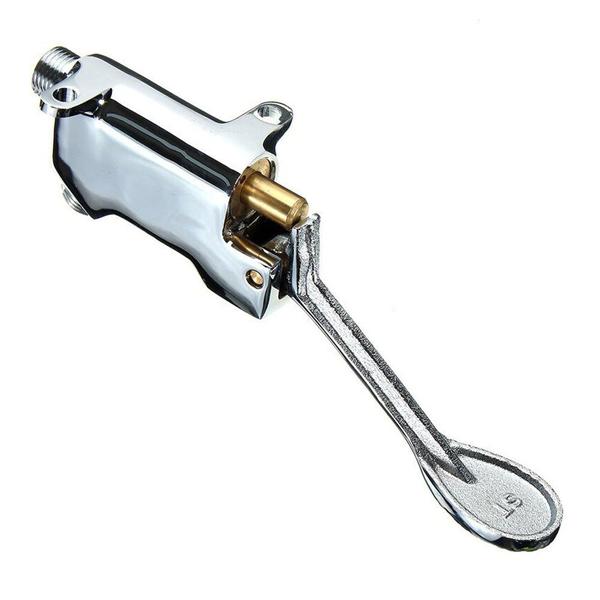 Torneira Valvula Pedal Acionamento Sem Maos Controle Hospital Laboratorio Medico Banheiro Cozinha Pes Pia - Braslu Imagem de Torneira Valvula Pedal Acionamento Sem Maos Controle Hospital Laboratorio Medico Banheiro Cozinha Pes Pia