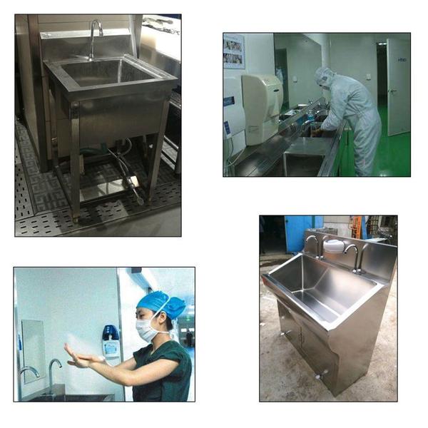 Torneira Valvula Pedal Acionamento Sem Maos Controle Hospital Laboratorio Medico Banheiro Cozinha Pes Pia - Braslu Imagem de Torneira Valvula Pedal Acionamento Sem Maos Controle Hospital Laboratorio Medico Banheiro Cozinha Pes Pia