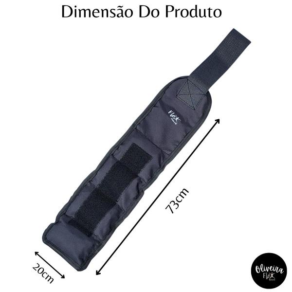 Imagem de Tornozeleira De Peso 6 Kg Par Caneleira Treino Exercício Exercício Funcional Fitness Exercícios Musculação Academia Contem Um Par