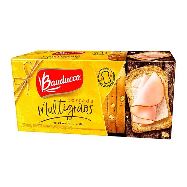 Torrada Bauducco Multigrãos 142g Imagem de Torrada Bauducco Multigrãos 142g