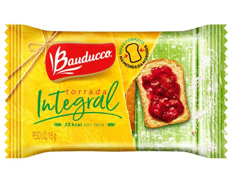 Torrada Integral Em Sache Bauducco Individual 15G 126 Sachês Imagem de Torrada Integral Em Sache Bauducco Individual 15G 126 Sachês