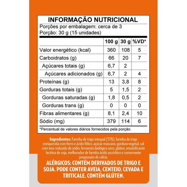 Torrada Melba Toast Integral 80g Vegano FHOM Imagem de Torrada Melba Toast Integral 80g Vegano FHOM