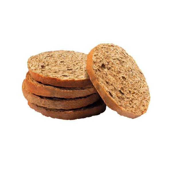 Torrada Melba Toast Integral 80g Vegano FHOM Imagem de Torrada Melba Toast Integral 80g Vegano FHOM