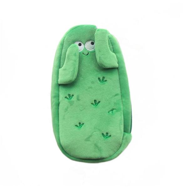 Torrada Pelúcia Saco Lápis Caso, Girl Bread Man Pencil Case, - Wokex Imagem de Torrada Pelúcia Saco Lápis Caso, Girl Bread Man Pencil Case,