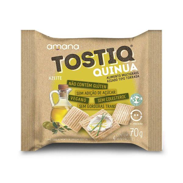 Imagem de Torrada Quinua de Azeite Vegana  Amana 70g