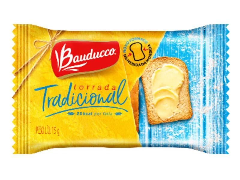 Torrada Salgada Bauducco Sachê 15G - Caixa Com 126 Unidades Imagem de Torrada Salgada Bauducco Sachê 15G - Caixa Com 126 Unidades