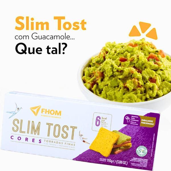 Imagem de Torrada Slim Tost Veg 110g Vegano FHOM