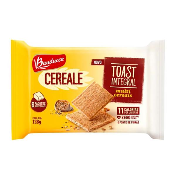 Imagem de Torrada Toast Integral Multicereais Bauducco 128g