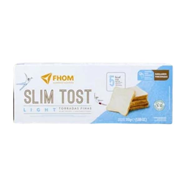 Imagem de Torrada Vegana Slim Tost Light FHOM 110g