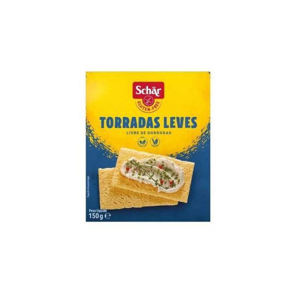 Torradas Leves Schar 150 g Imagem de Torradas Leves Schar 150 g