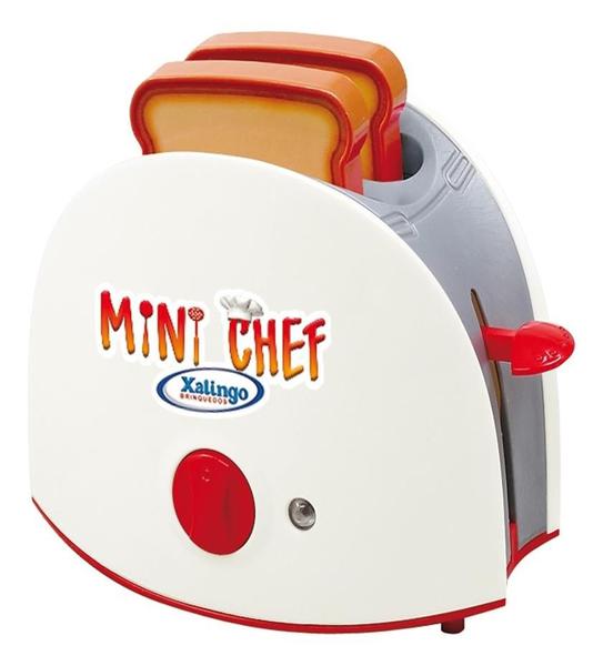 Imagem de Torradeira Infantil Com Som E Luz Mini Chef 3965 - Xalingo