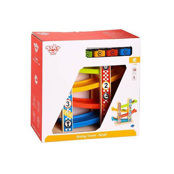 Imagem de Torre de Carros Média Brinquedo Educativo - Tooky Toy