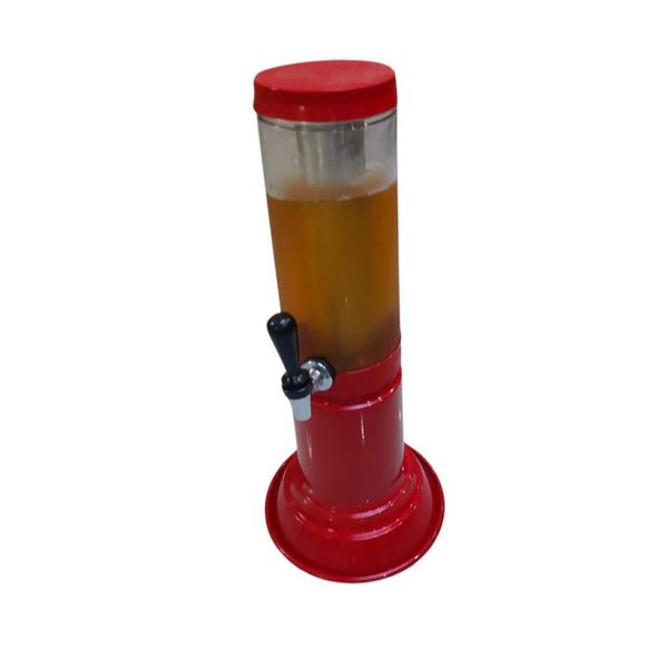 Torre De Chopp Cerveja 1,5L Vermelha - Icechopp Imagem de Torre De Chopp Cerveja 1,5L Vermelha
